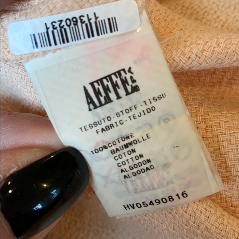 MOSCHINO Cheap and Chic Peach Button Front Vintage Jacket - Picture 8 of 8